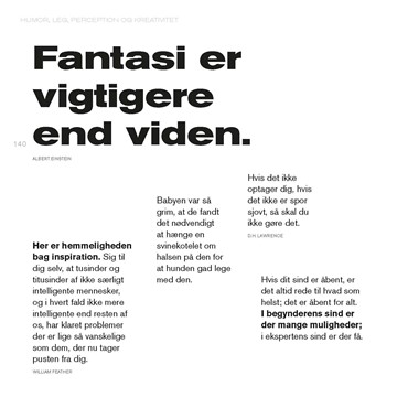 Layout af indhold samt bogomslag, grafisk design og tilrettelæggelse for konsulentvirksomheden Strandgaard & Co / Future Factor.