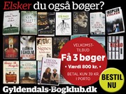 Gyldendals Bogklub annonce i Politiken E-avisen
Grafisk design for Gyldendals Bogklub