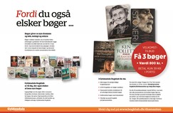 Gyldendals Bogklub annonce i Det kongelige Biblioteks magasin 'Diamanten'